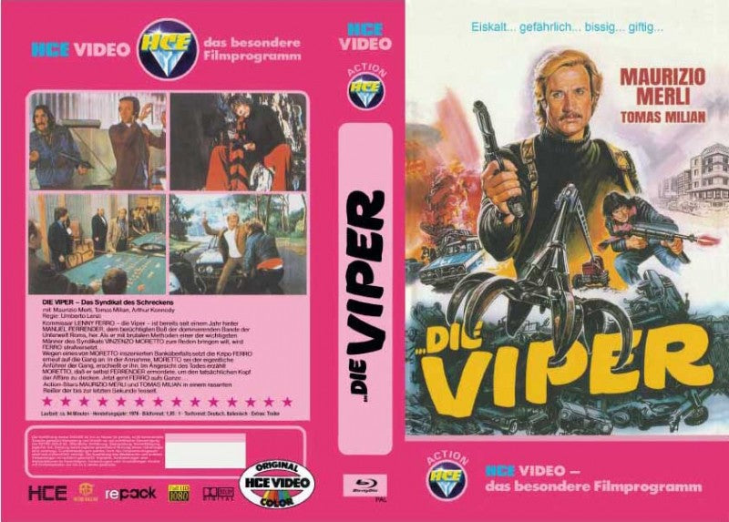 Viper I Vhs Retro Box - Uncut -HCE - Lim.11 - Nr. 2 / 11