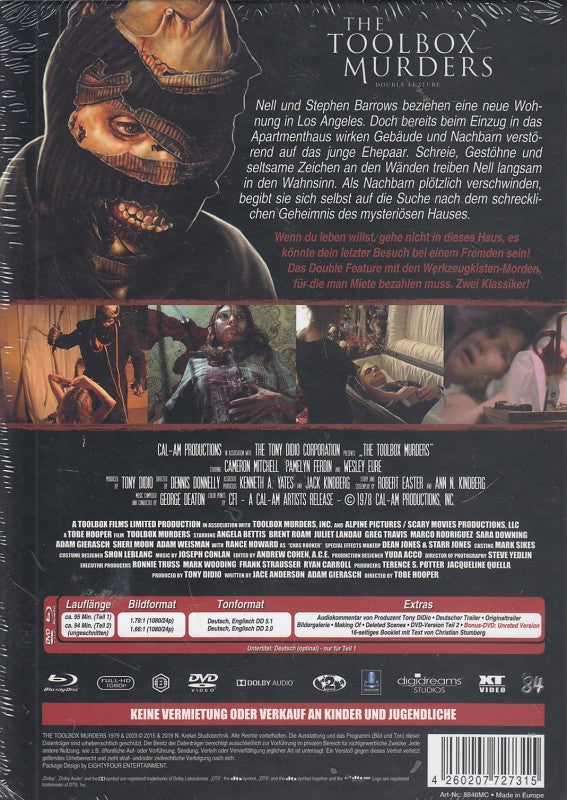 The Toolbox Murders - Double Feature I Mediabook - 84´Entertainmemt