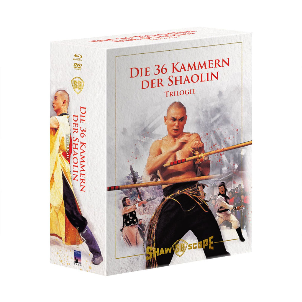 Die 36 Kammern der Shaolin Trilogie | Schuber Edition - Cover A