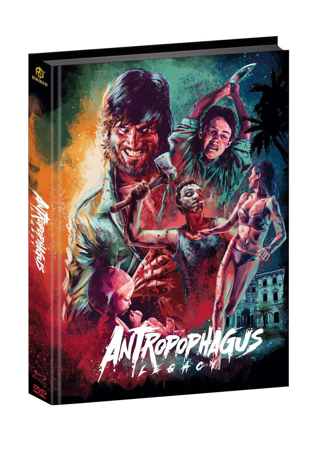 Antropophagus Legacy (Maneater Legacy) | Mediabook Wattiert - Cover B