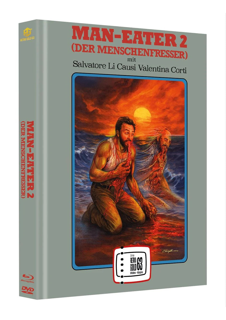 Antropophagus Legacy (Maneater Legacy) | Mediabook Unwattiert - Cover D