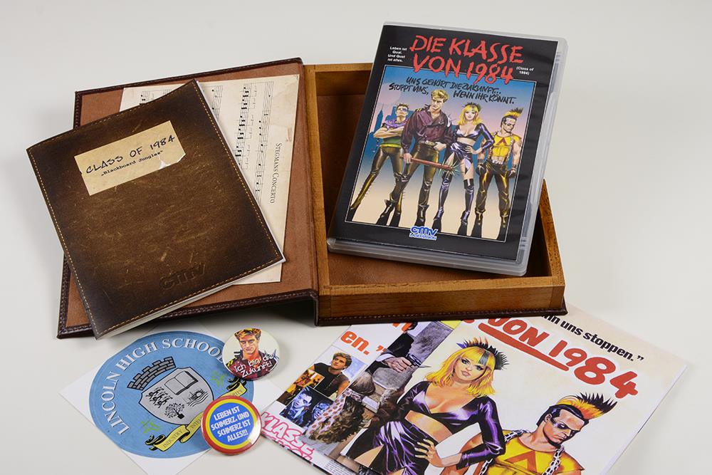 DIE KLASSE VON 1984 I  (3 Discs) – Jahrbuch-Lederausgabe - Lim. 666 + Bonusfilm : Class of 1999