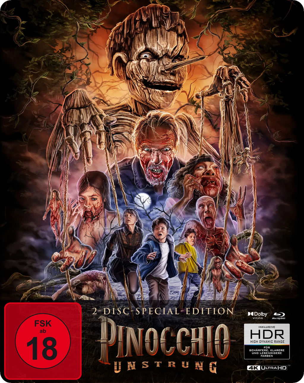 Pinocchio Unstrung (4K UHD) I 2-Disc Steelcase