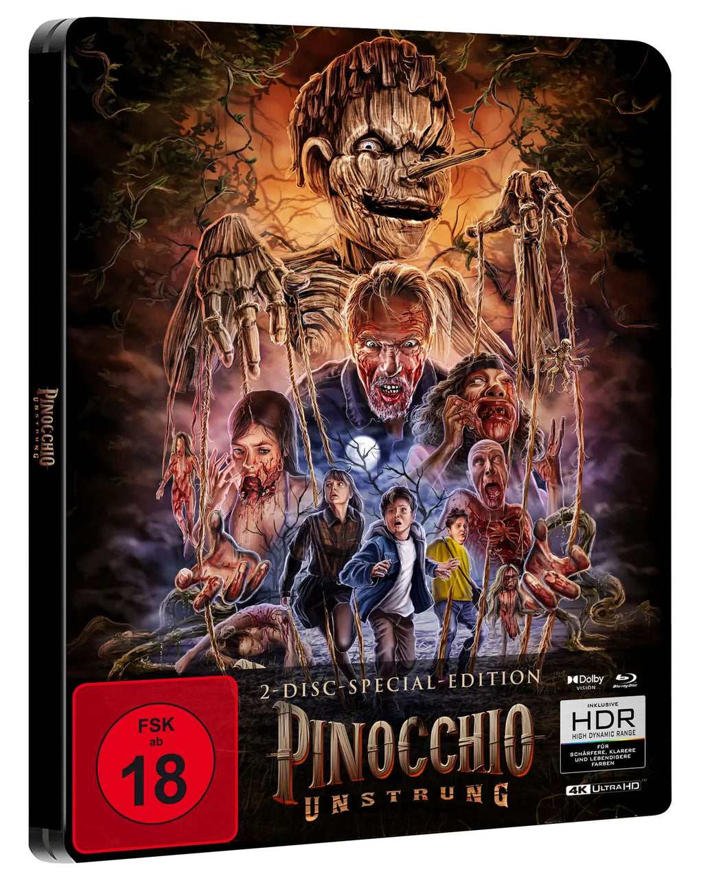 Pinocchio Unstrung (4K UHD) I 2-Disc Steelcase