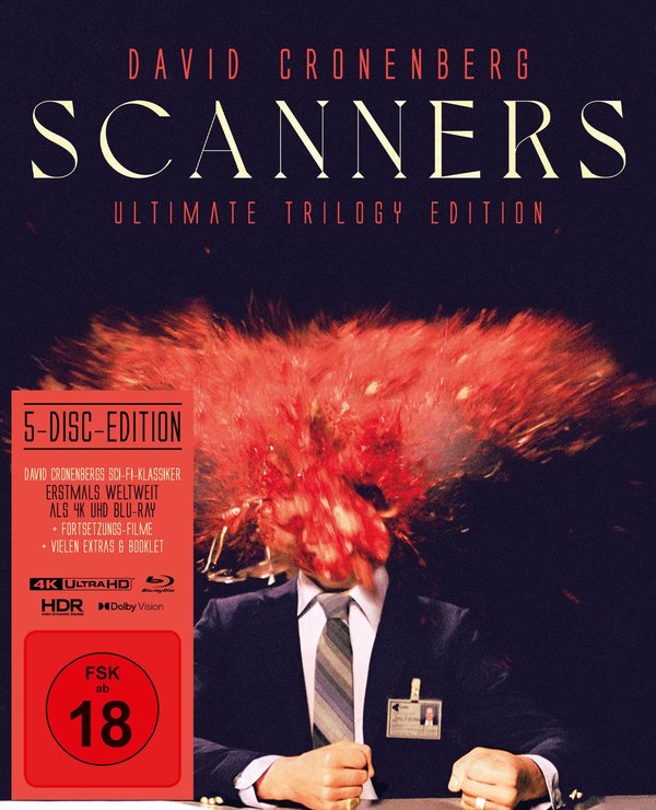 Scanners I Ultimate Trilogy 5- Disc Edition