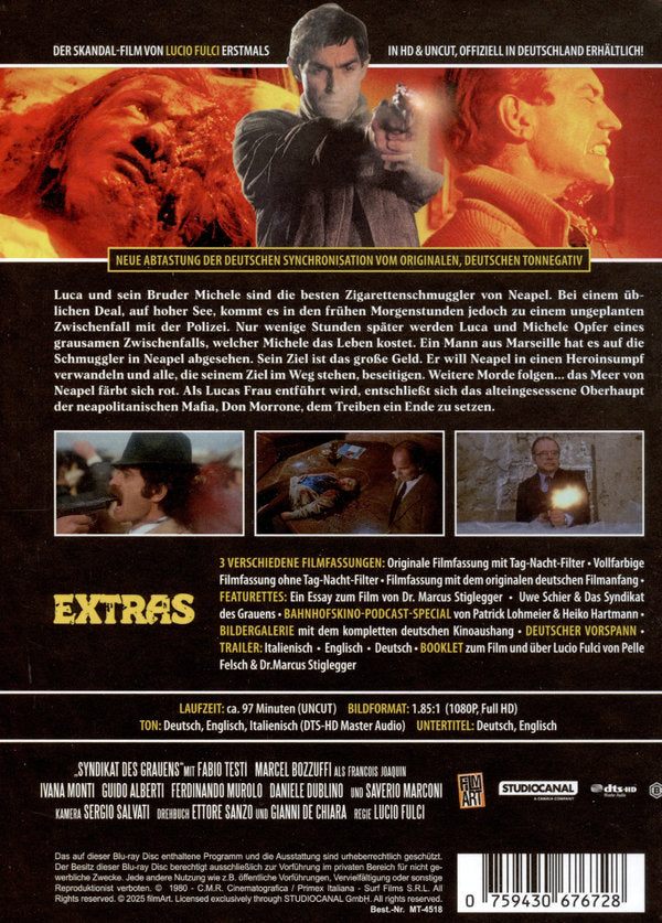 Das Syndikat des Grauens I  Mediabook - Cover A - Lim. 1000