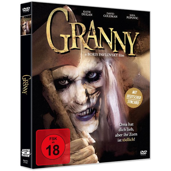 GRANNY I brutaler Slasher - Uncut - Scanavo Style Case inkl. Mini-Poster - DVD Premiere