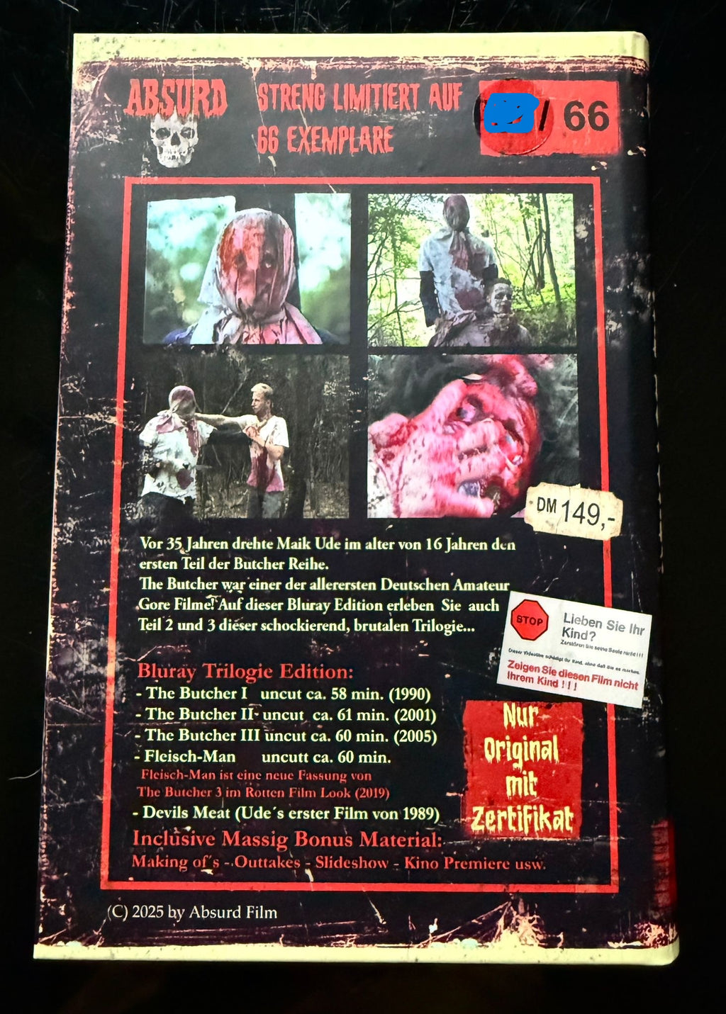 The Butcher Trilogy I gr. Hartbox - Absurd - Lim- 66