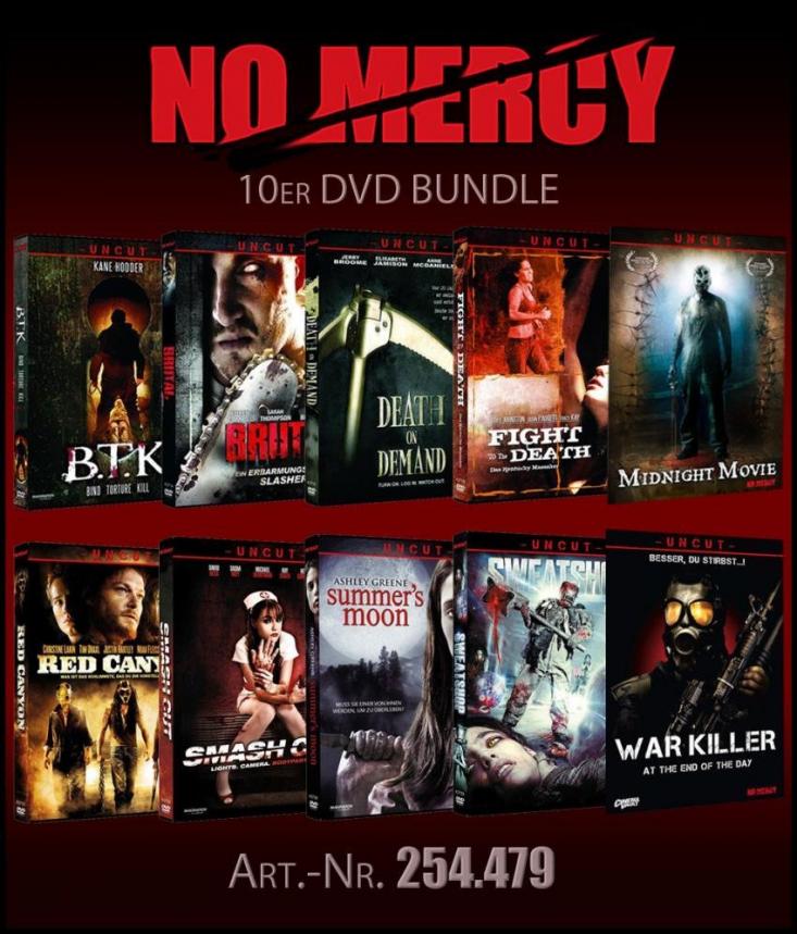 10er No Mercy Uncut DVD Bundle