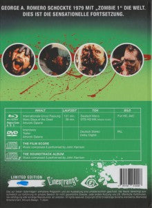 Zombie 2 - Day of the Dead I 4 Disc Uncut Mediabook Edition - Cover A -Lim. 1000