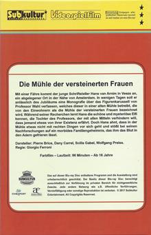 Die Mühle der versteinerten Frauen I gr. Hartbox - Subkultur - Lim. 50