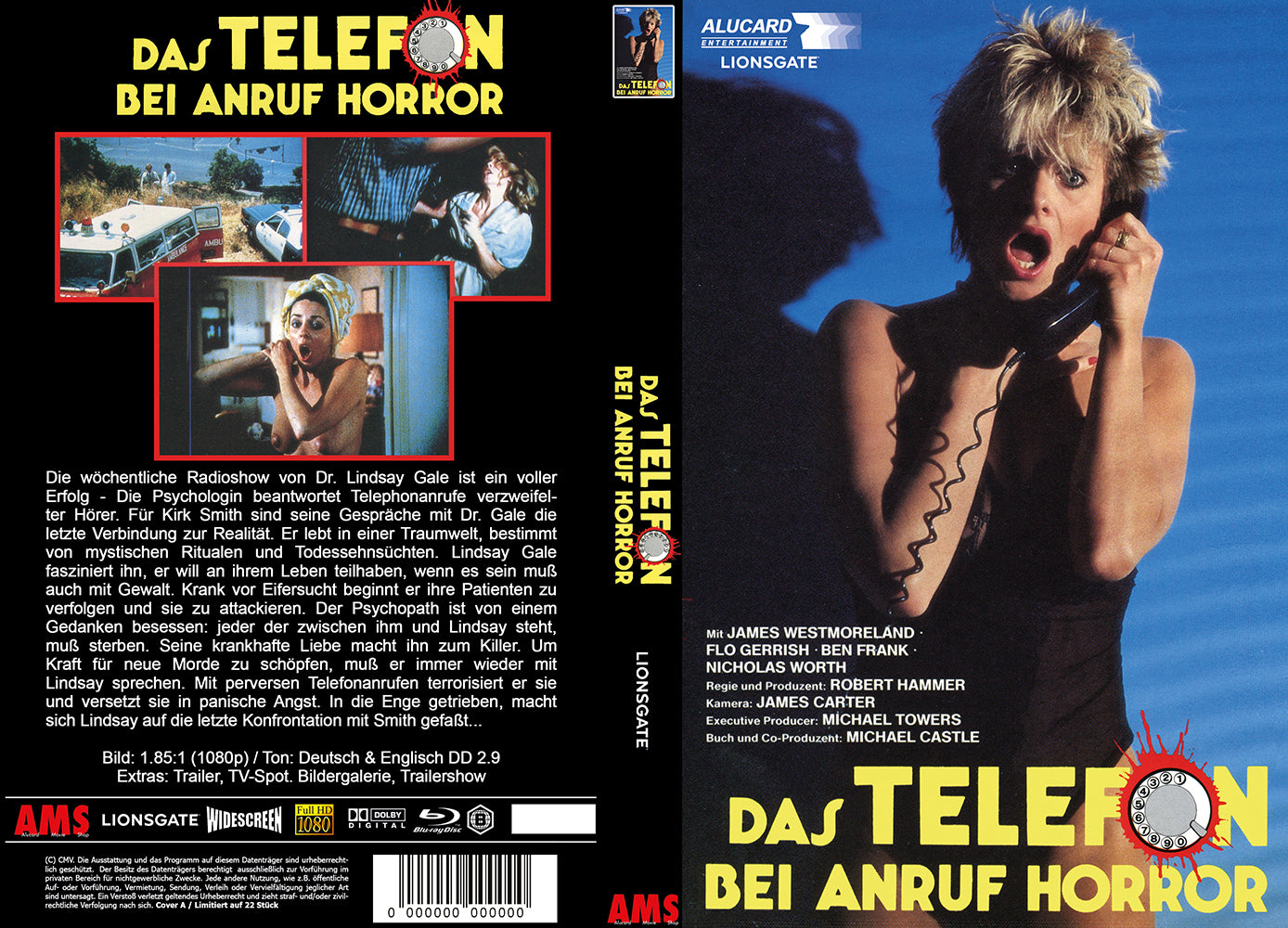 Das Telefon- Bei Anruf Horror I gr. Hartbox - Cover A - AMS - Lim. 22 - Sondernummer 1