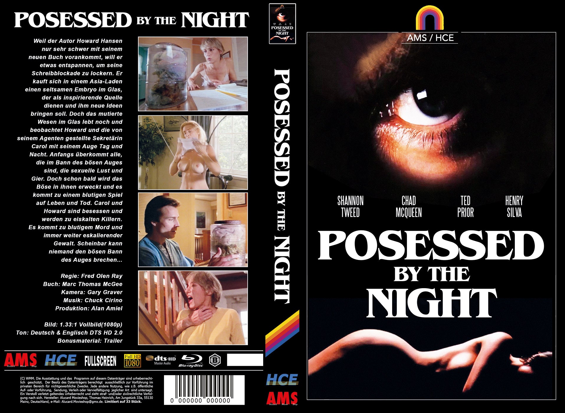 Posessed by the Night I gr. lim. Hartbox - Lim. 33