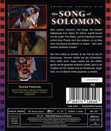 American Guinea Pig - The Song of Solomon I  Retro Laserdisc Edition - Lim. 250