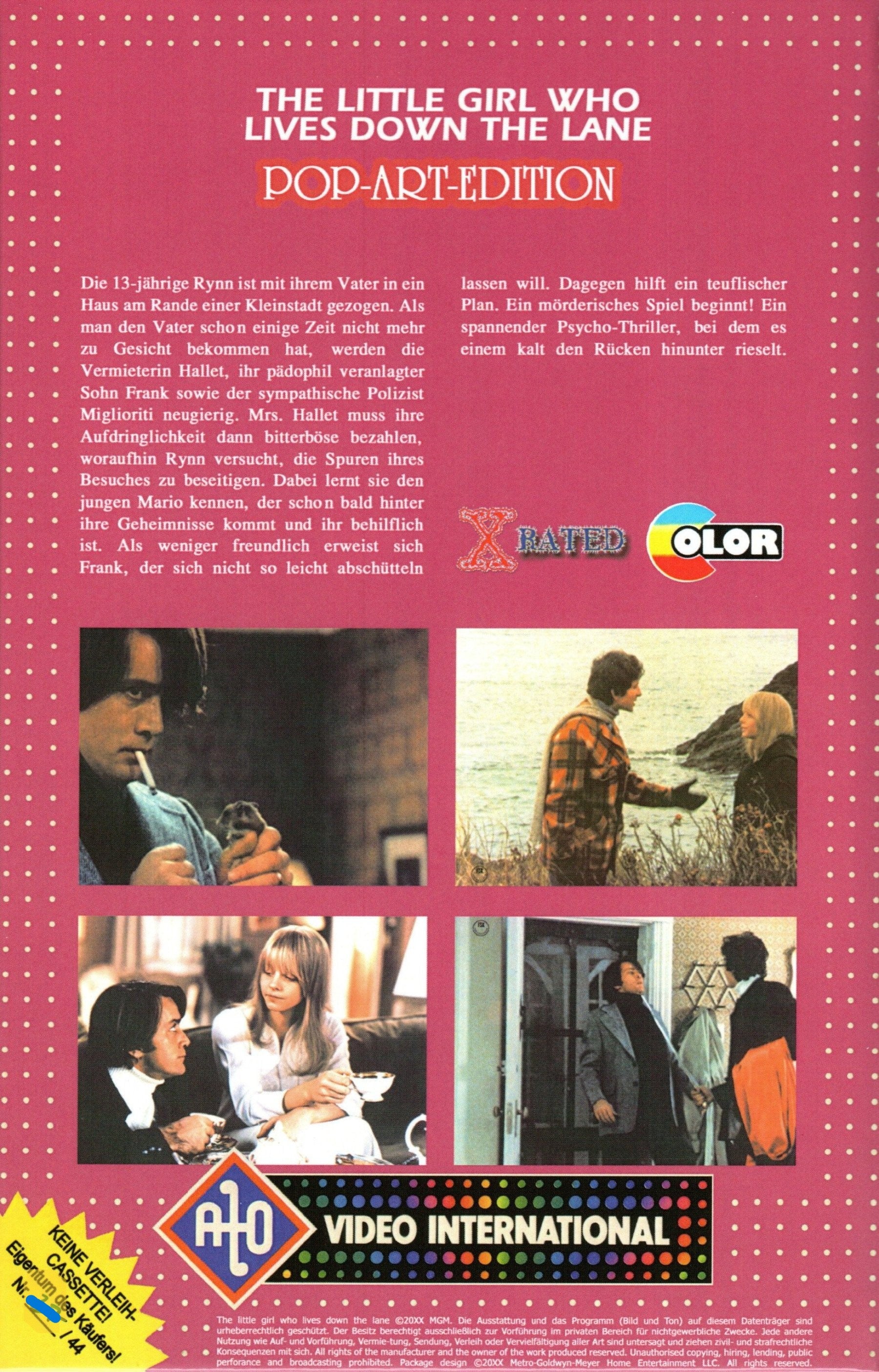 Das Mädchen am Ende der Strasse I gr. Hartbox - X-Rated - Cover F - Lim. 44