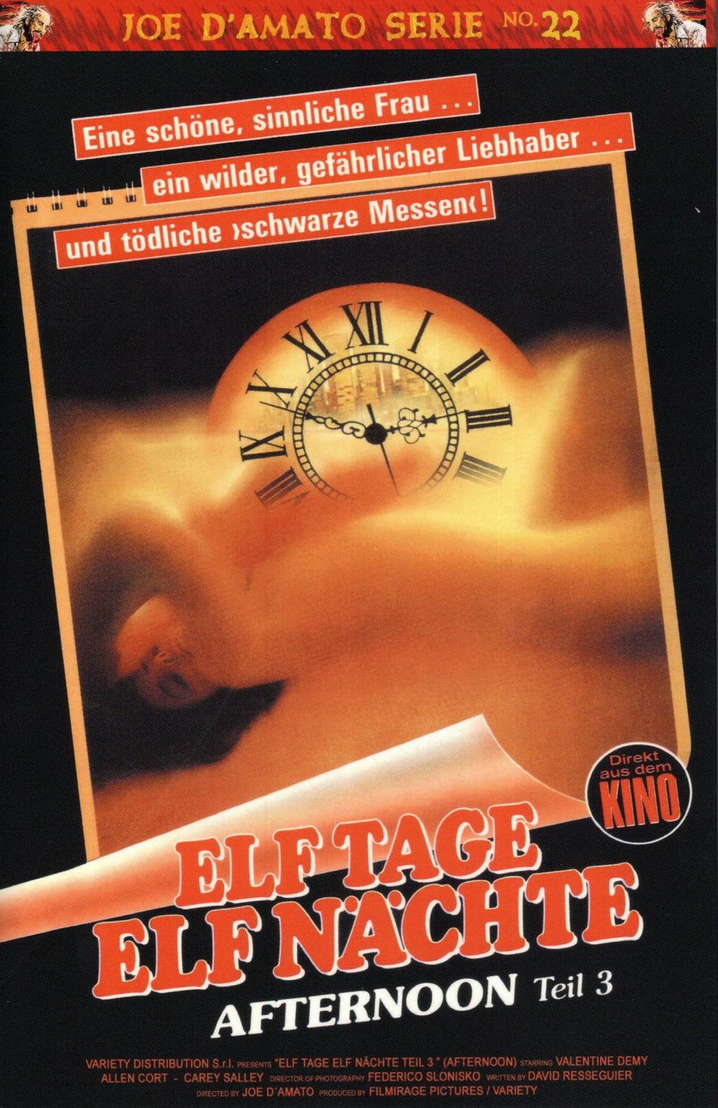 Elf Tage Elf Nächte 3 - Afternoon I gr. Hartbox - X-Rated - Cover A