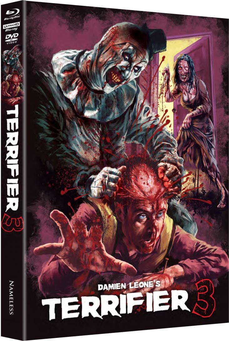 Terrifier 3  I 3-Disc Mediabook (Cover L) - limitiert auf 1.000 Stück