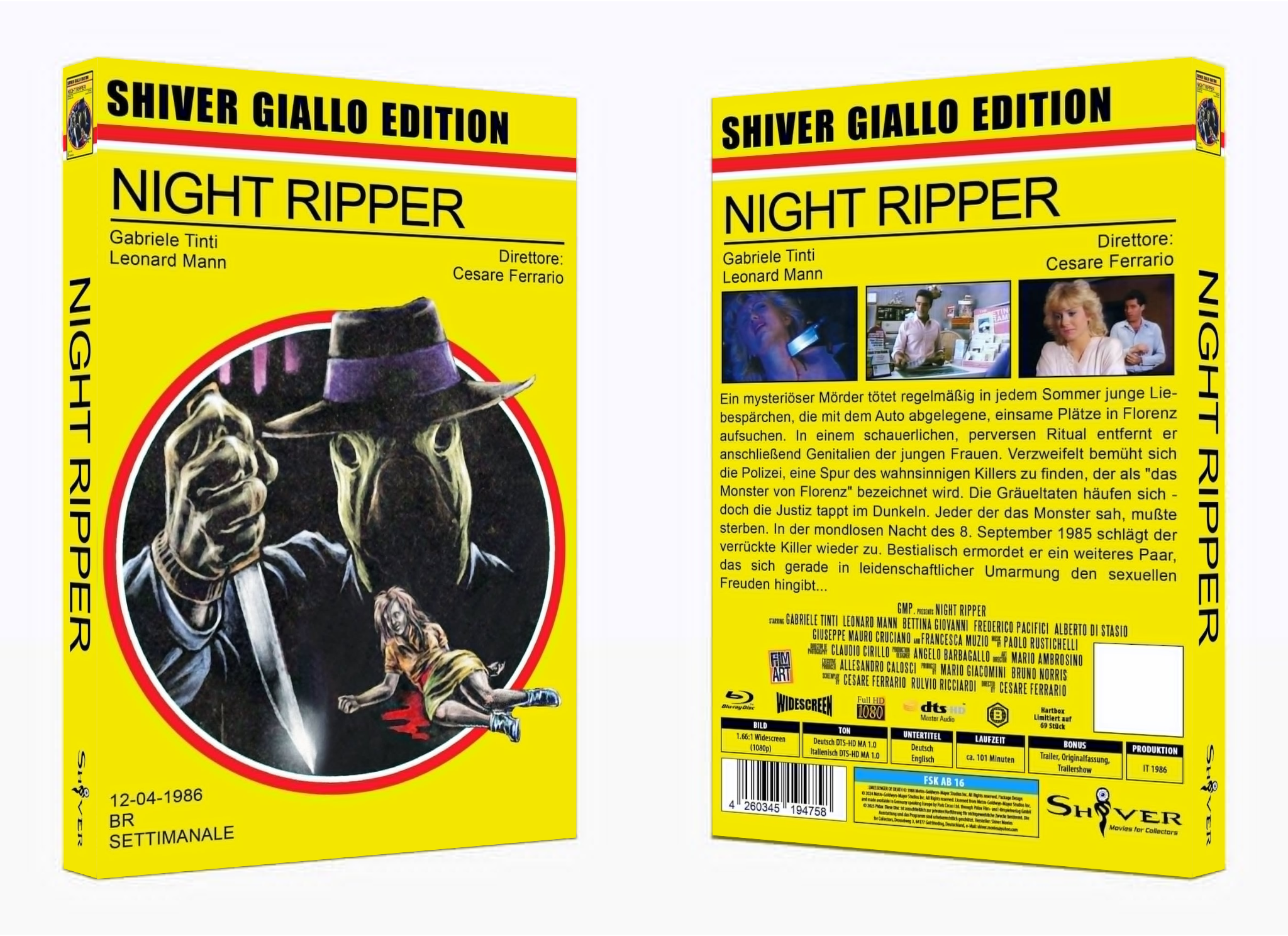 Night Ripper I gr. Hartbox - Uncut - Lim. 69