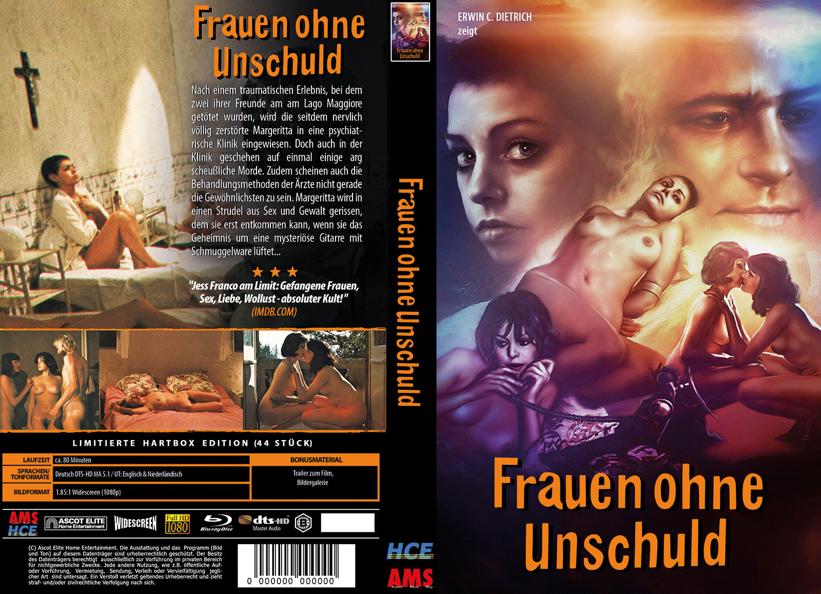 Frauen ohne Unschuld I gr. Hartbox - HCE/AMS- Lim.44 - Nr. 44/44