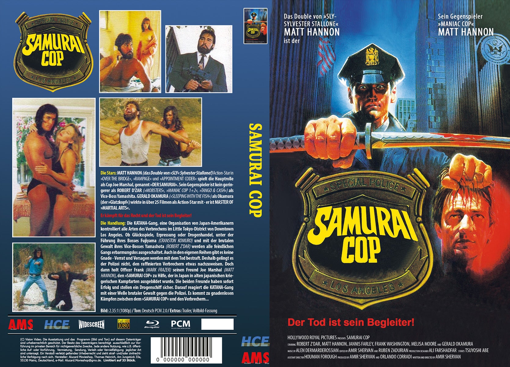 Samurai Cop I gr. Hartbox - HCE/AMS - Lim. 33