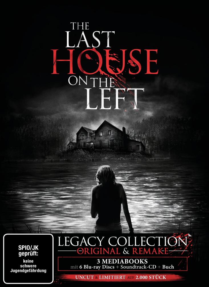 The Last House on the Left I 7 Disc Legacy Collection (3 Mediabooks, 6 Blu-rays + CD + Buch) - limitiert auf 2.000 Stück