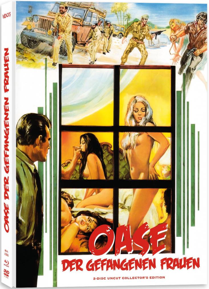 Oase der gefangenen Frauen I 2-Disc Mediabook (Cover B) - limitiert auf 111 Stück