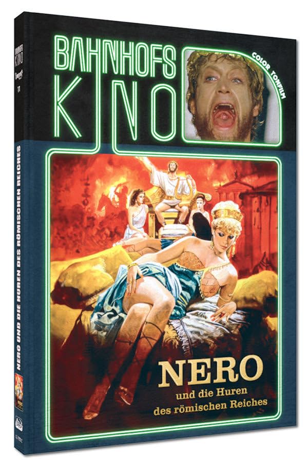 Nero und die Huren des Römischen Reiches I  Mediabook - Cover C - Lim. 150 Stück - Bahnhofskino