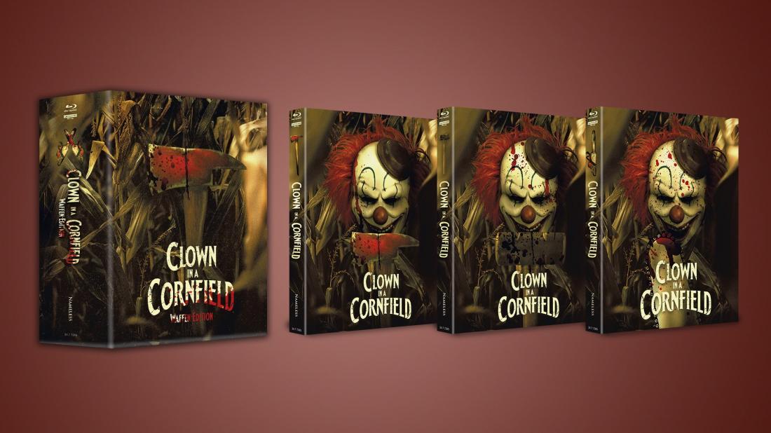 Clown in a Cornfield (4K UHD) I Waffen Schuberedition (Cover D-F) - limitiert auf 111 Stück