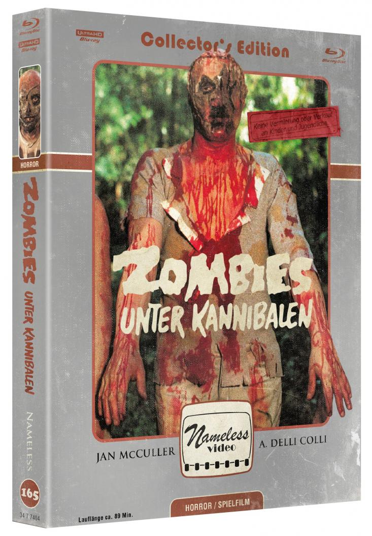 Zombies unter Kannibalen I 4-Disc Limited Edition Mediabook (Cover C) - limitiert auf 666 Stück