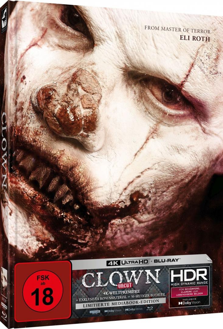 Clown I 2-Disc Limited Edition Mediabook (Cover C) - limitiert auf 500 Stück