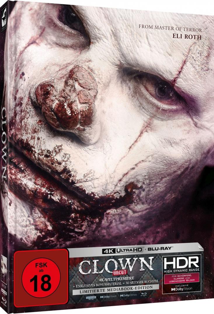 Clown I 2-Disc Limited Edition Mediabook (Cover D) - limitiert auf 500 Stück