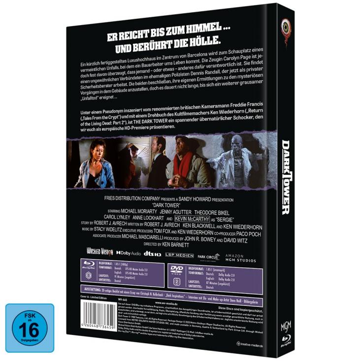 Dark Tower - Hochhaus des Schreckens I 2-Disc Limited Collectors Edition Mediabook (Cover A) - limitiert auf 333 Stück