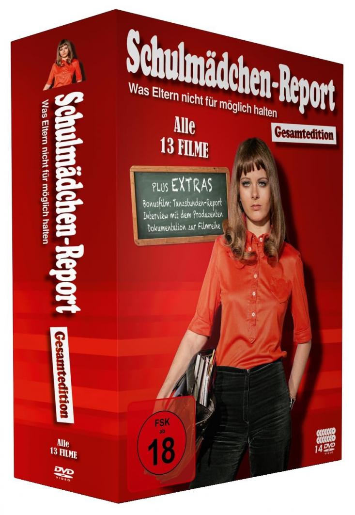 Schulmädchen-Report I  Gesamtedition - Alle 13 Filme plus Extras & Tanzstunden-Report (14DVDs)