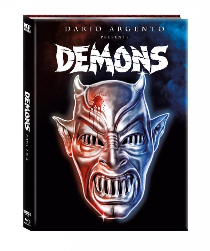 Dämonen 1 & 2 Double Feature Uncut (4K UHD) I 4-Disc Limited Edition Mediabook (Cover 1 wattiert) - ohne Limitierungsnummer