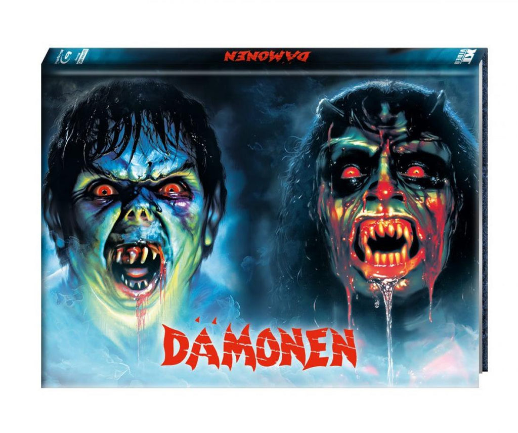 Dämonen 1 & 2 Double Feature (4K UHD) Uncut I 4-Disc Limited Edition Mediabook (Cover 2 wattiert) - limitiert auf 500 Stück