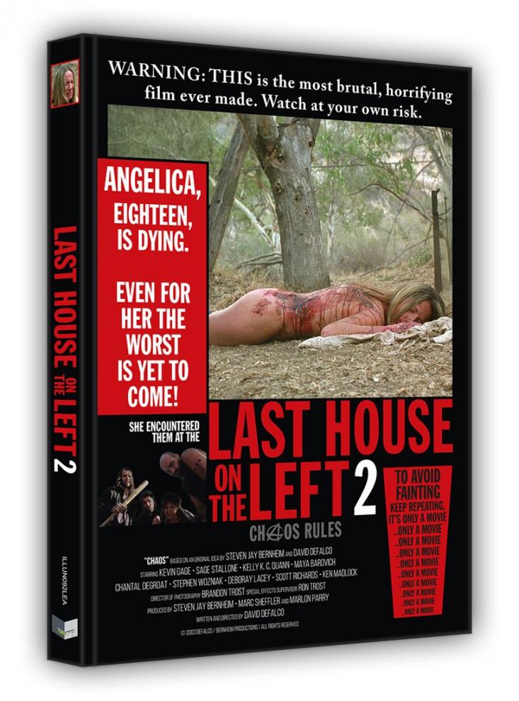 Last House on the Left 2 - Chaos I Uncut - 2-Disc Limited Collectors Edition Mediabook (Cover A) - limitiert auf 333 Stück