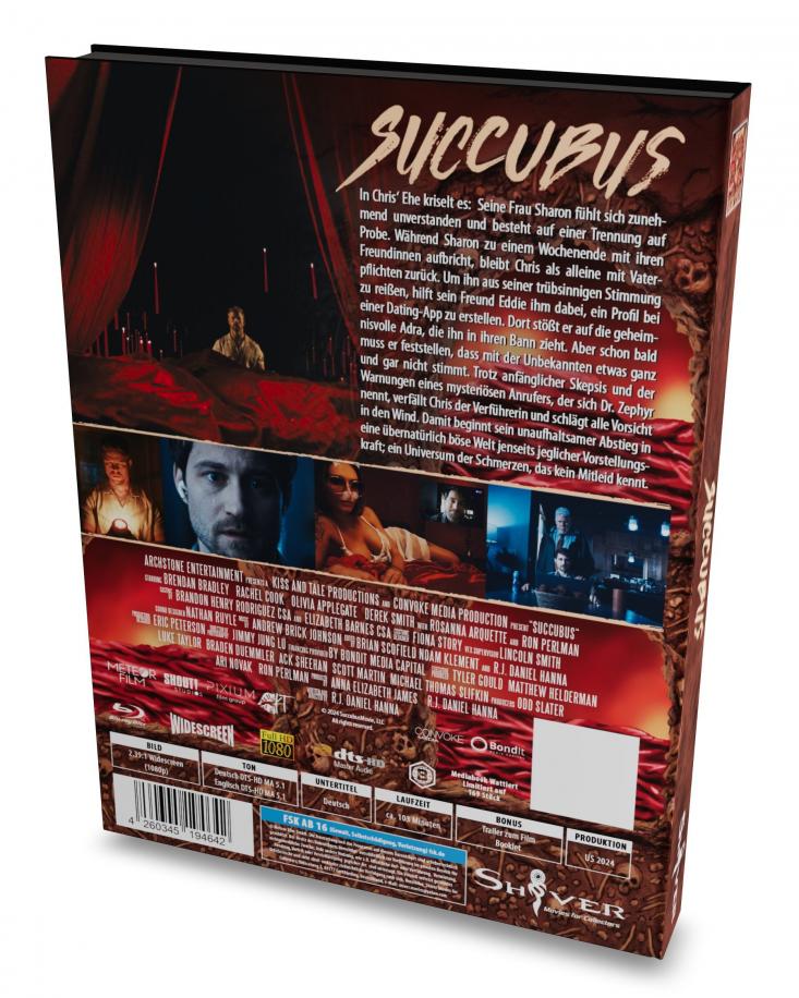 Succubus I 1-Disc Mediabook (wattiert) - limitiert auf 169 Stück