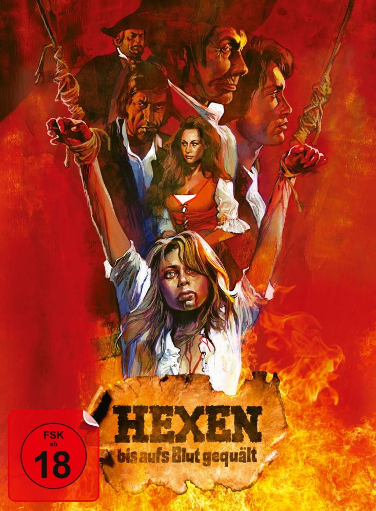 Hexen bis aufs Blut gequält (4K UHD) - 4-Disc Mediabook (Cover B) - limitiert auf 666 Stück