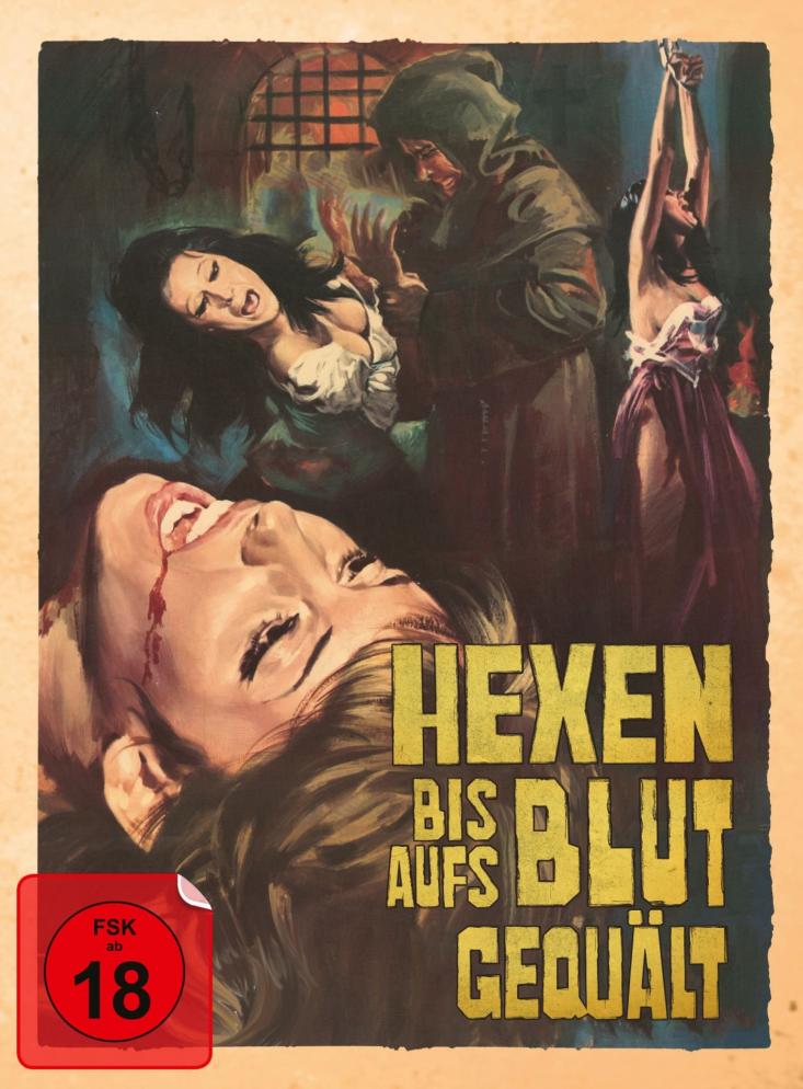 Hexen bis aufs Blut gequält (4K UHD) - 4-Disc Mediabook (Cover E) - limitiert auf 555 Stück