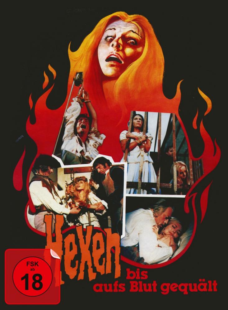 Hexen bis aufs Blut gequält (4K UHD) - 4-Disc Mediabook (Cover F) - limitiert auf 666 Stück