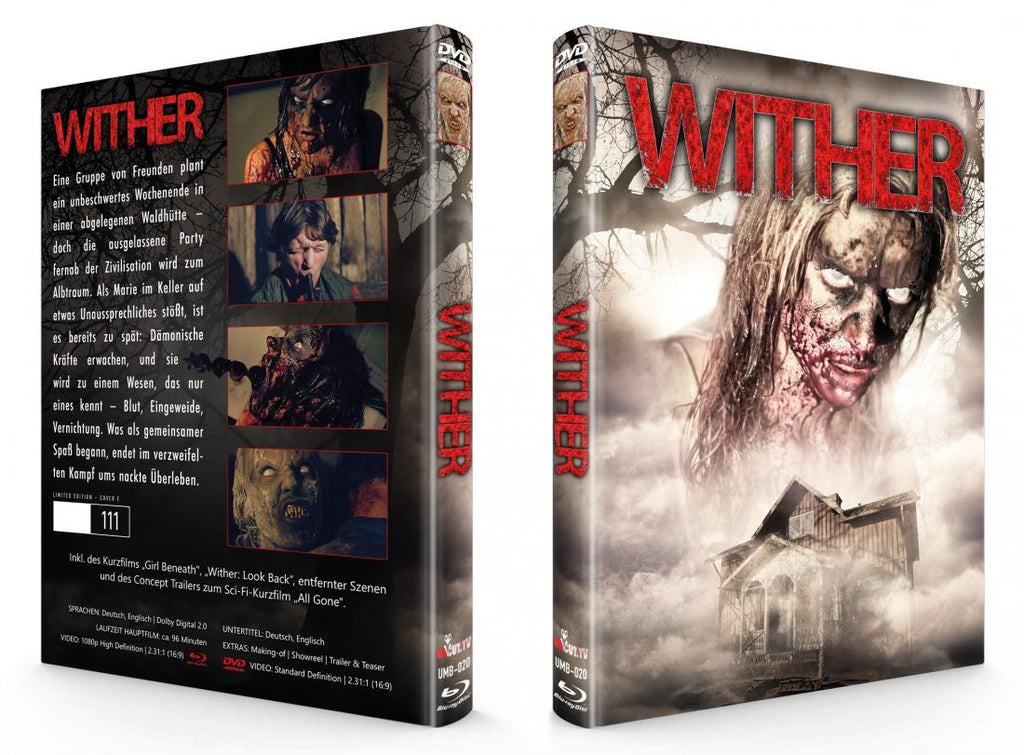Wither (Cabin of the Dead) I 2-Disc Mediabook (Cover F) - limitiert auf 111 Stück