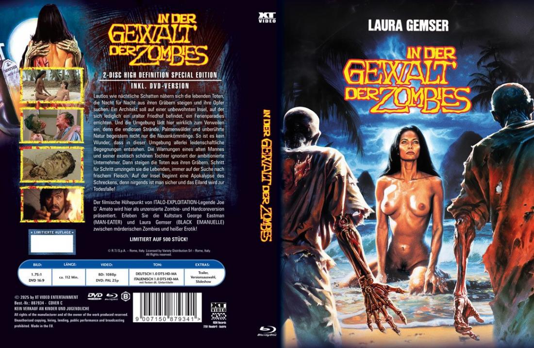 In der Gewalt der Zombies I 2-Disc Mediabook (Cover C) - limitiert auf 500 Stück