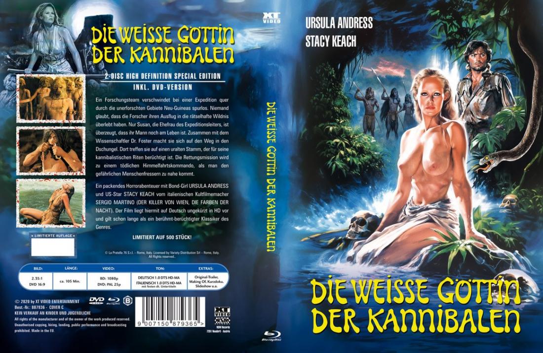 Die weisse Göttin der Kannibalen I 2-Disc Mediabook (Cover C) - limitiert auf 500 Stück