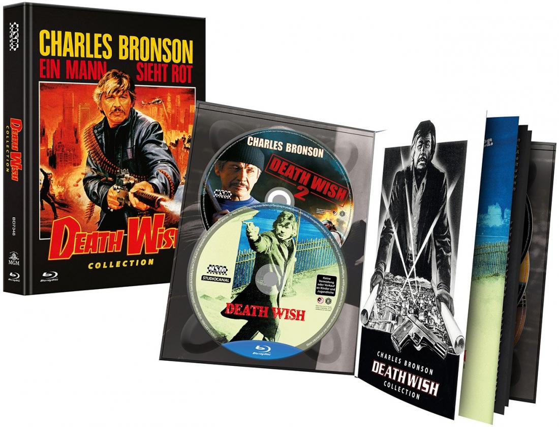 Death Wish 1-5 I 5-Disc Limited Edition Mediabook