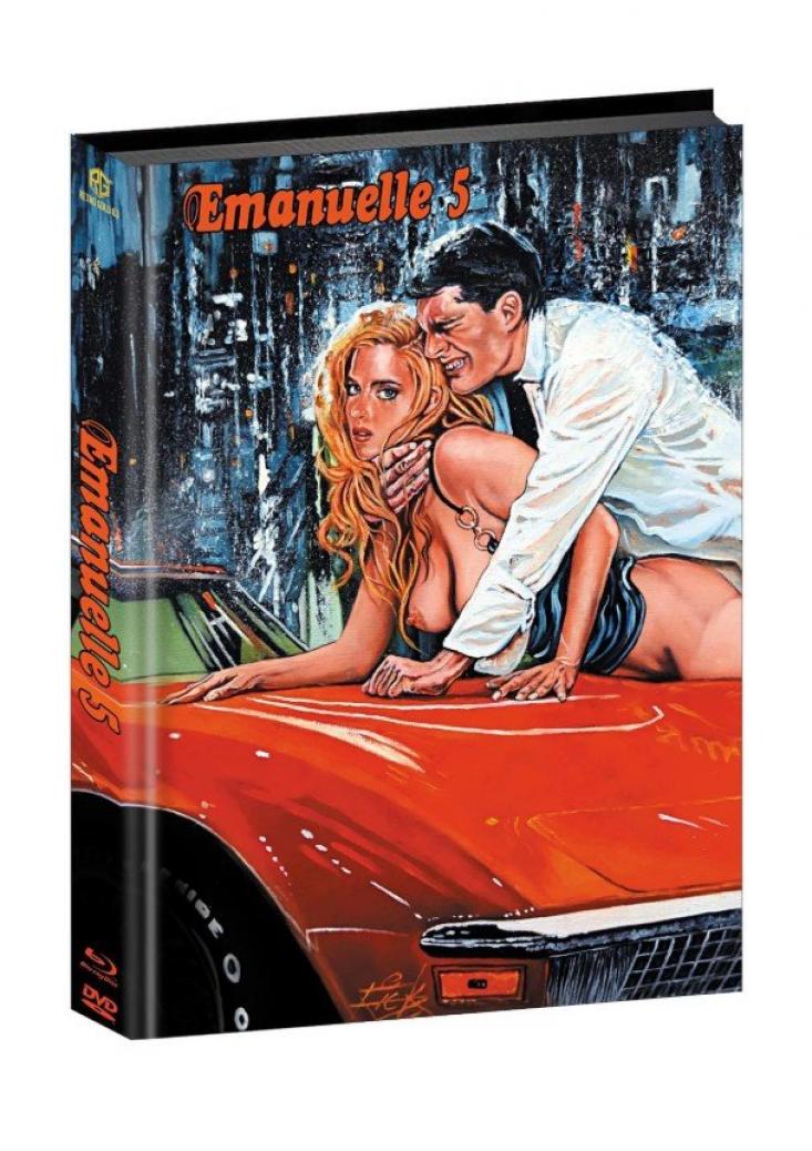 Emanuelle 5 I 2-Disc Mediabook (Cover A wattiert) - limitiert auf 222 Stück - Uncut