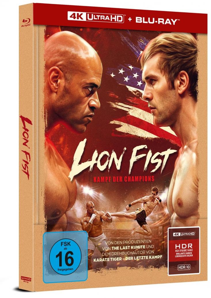 Lion Fist - Kampf der Champions I (4K UHD) - 2-Disc Limited Mediabook