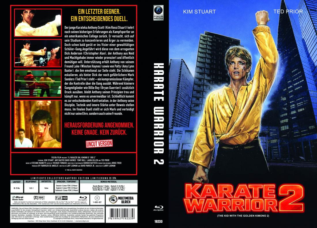 Karate Warrior 2 I große Hartbox - limitiert auf 33 Stück