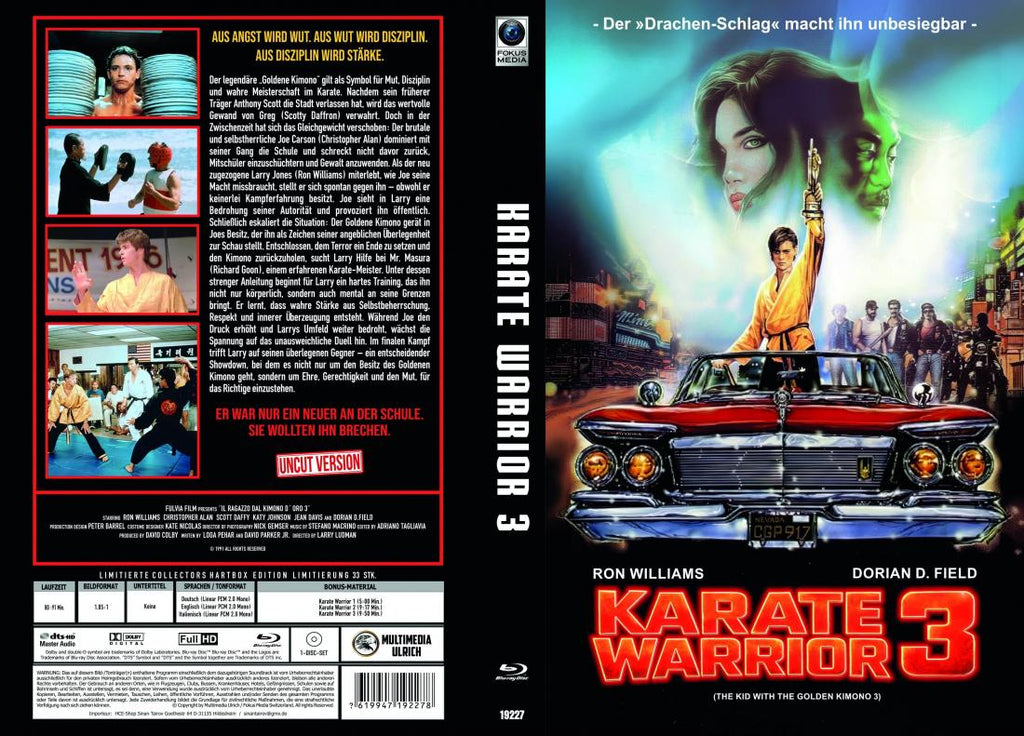 Karate Warrior 3 I große Hartbox - limitiert auf 33 Stück