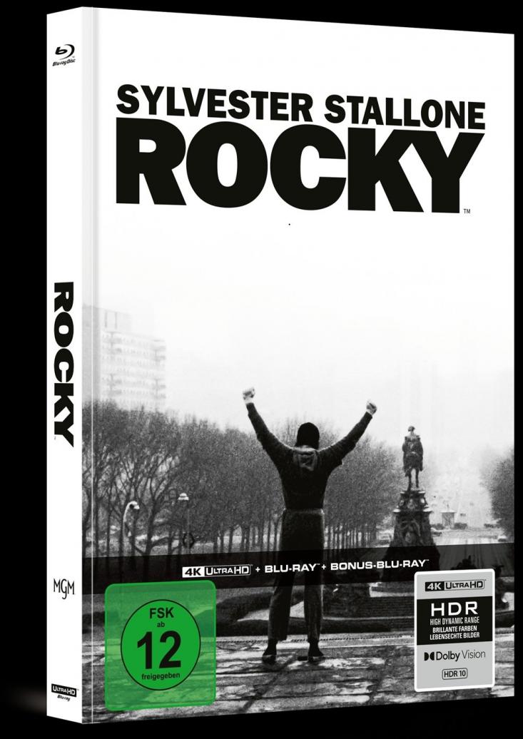 Rocky (4K UHD) I Limitiertes 3-Disc-Mediabook