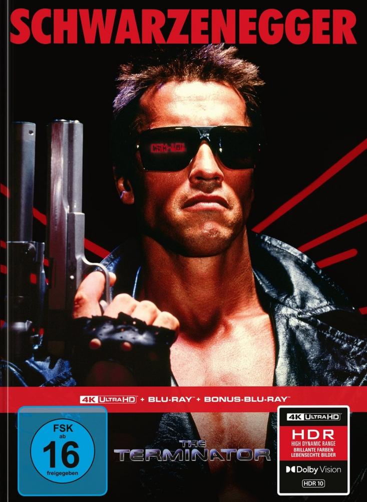 Terminator (4K UHD) I Limitiertes 3-Disc-Mediabook (Cover A)